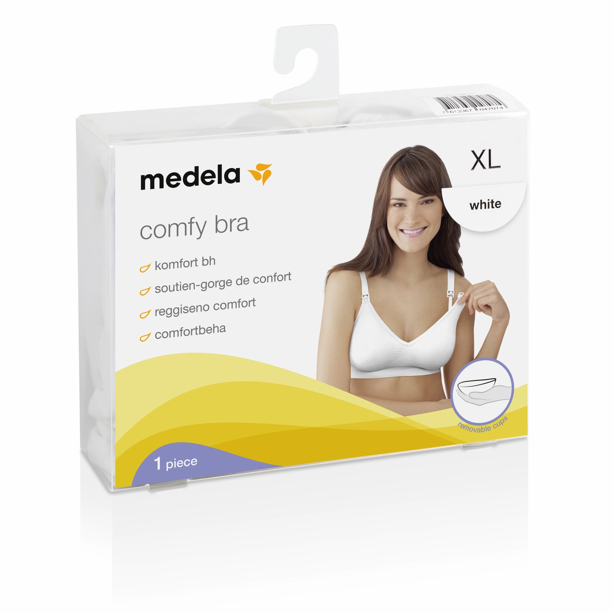 Medela Comfy Bra Tamaño XL Color Blanco