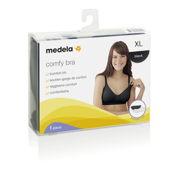 Medela Comfy Bra Tamaño XL Color Negro