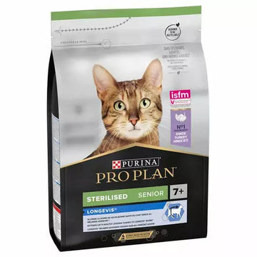 Purina Pro Plan Feline Adult Sterilized +7 Turkey Feed 3kg
