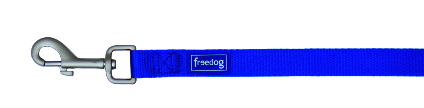 Freedog Correa Nylon Basic Azul 120cm