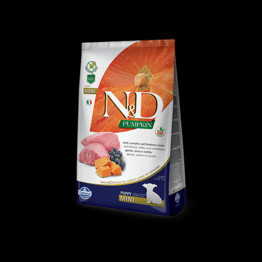 Farmina N&amp;D Dog Puppy Mini Lamb Dry Food 800g