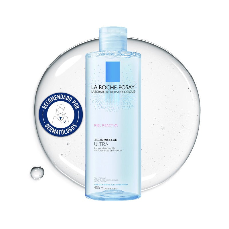 LA ROCHE POSAY Agua Micelar Ultra Piel Reactiva 400ml
