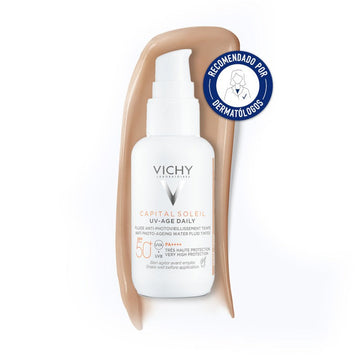 VICHY Capital Soleil UV-AGE Daily con Color SPF50+ Water Fluid 40ml