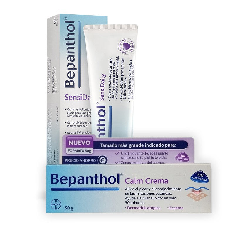 Bepanthol Pack Calm 50 G +Bepanthol SensiDaily Cream 150ML Pack Offer