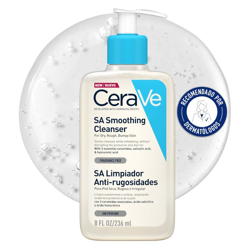 CeraVe SA Gel Limpiador Anti-rugosidades 236 ml
