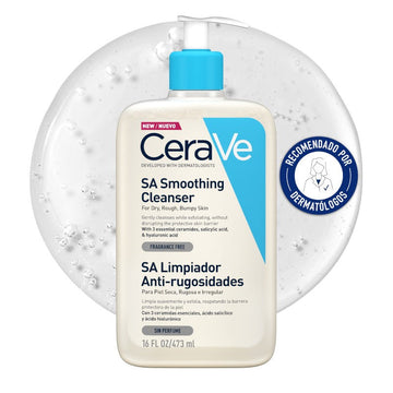 CeraVe SA Gel Limpiador Anti-rugosidades 473 ml