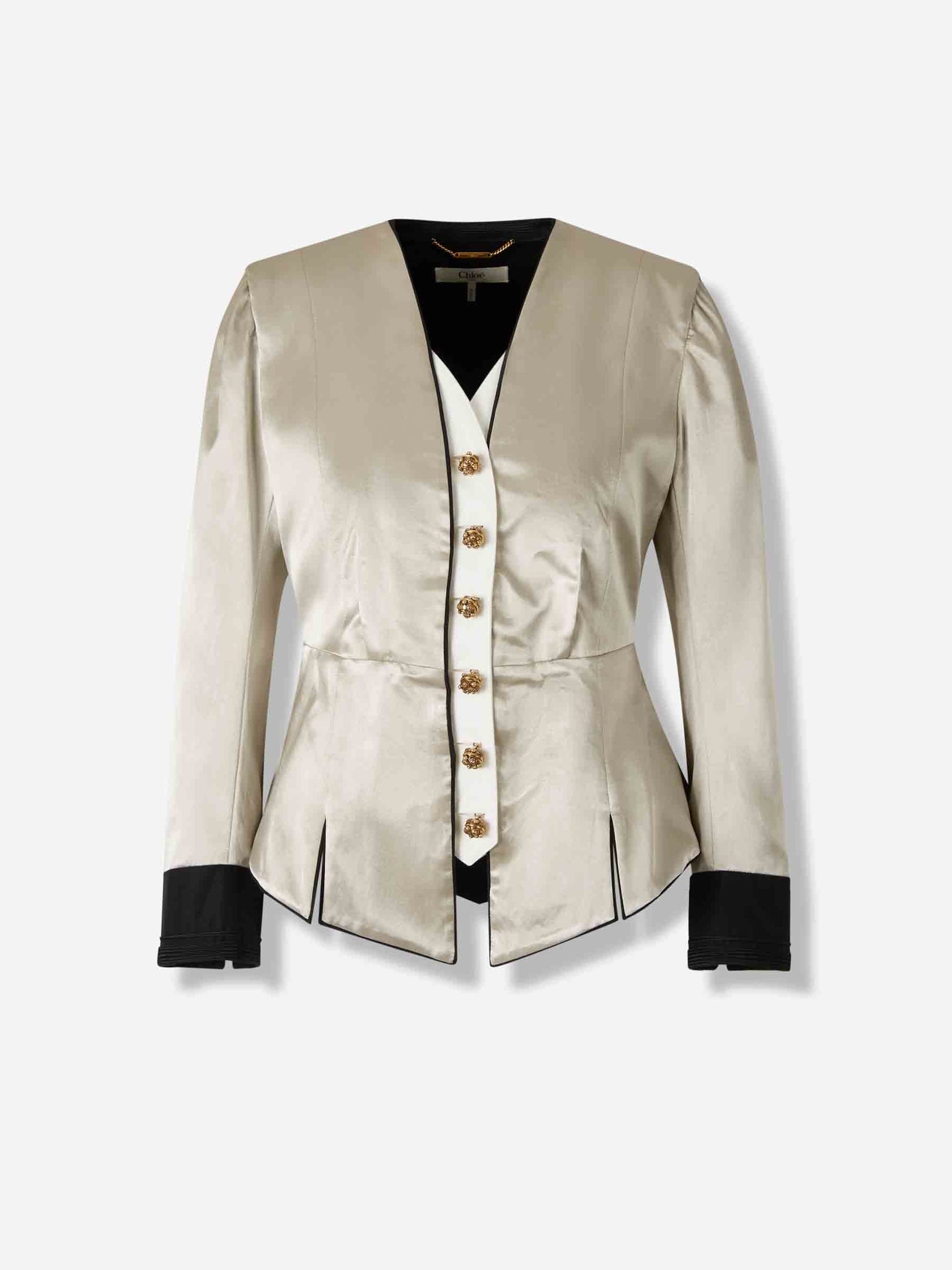 Blazer Satinada Seda