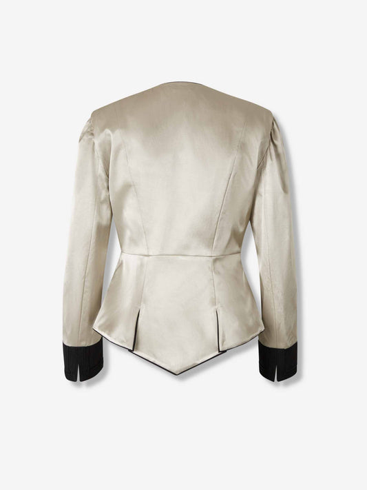 Blazer Satinada Seda