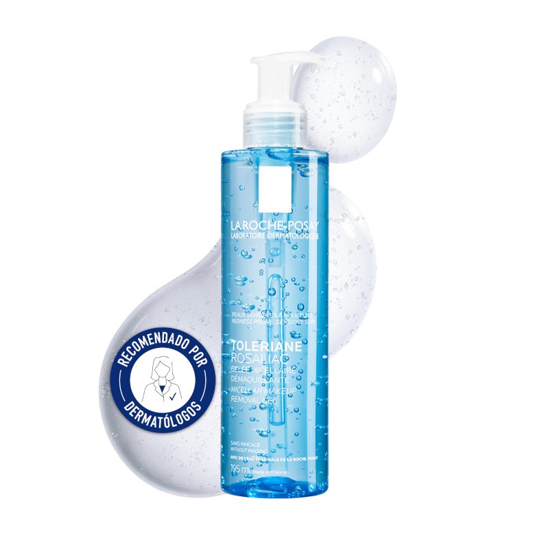 LA ROCHE POSAY Toleriane Rosaliac Gel Limpiador Micelar 195ml