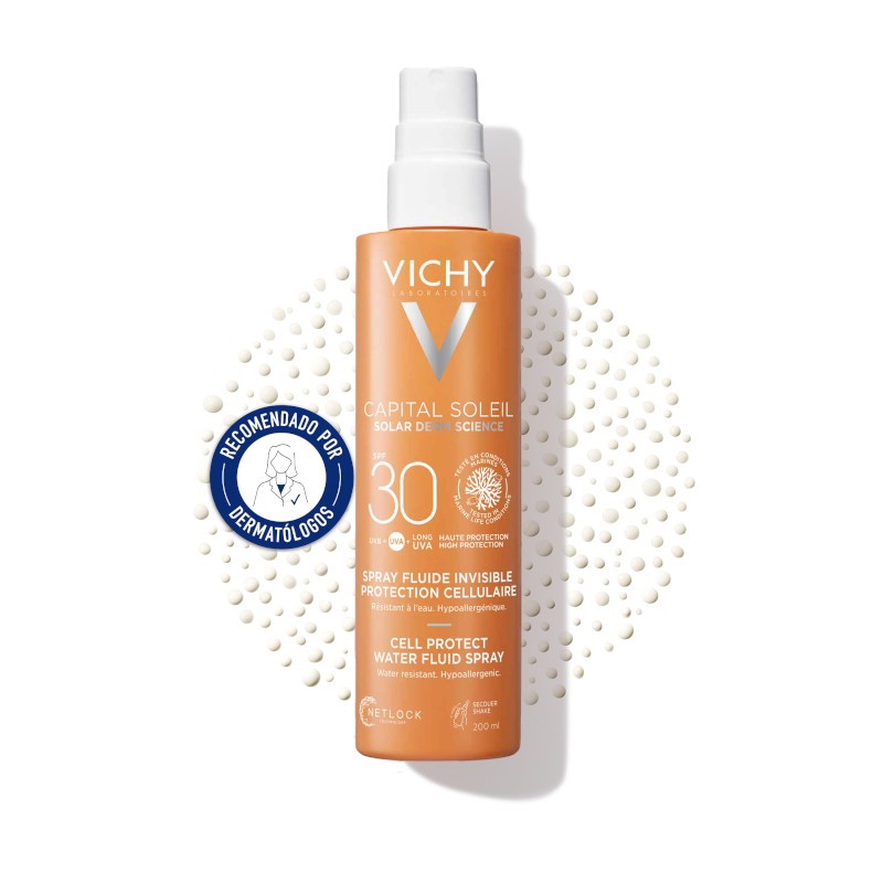 VICHY Capital Soleil Water Fluid Spray SPF 30+ 200 ml