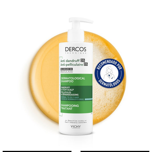 VICHY Dercos Anticaspa Cabello Normal-Graso Duplo 2x390ml