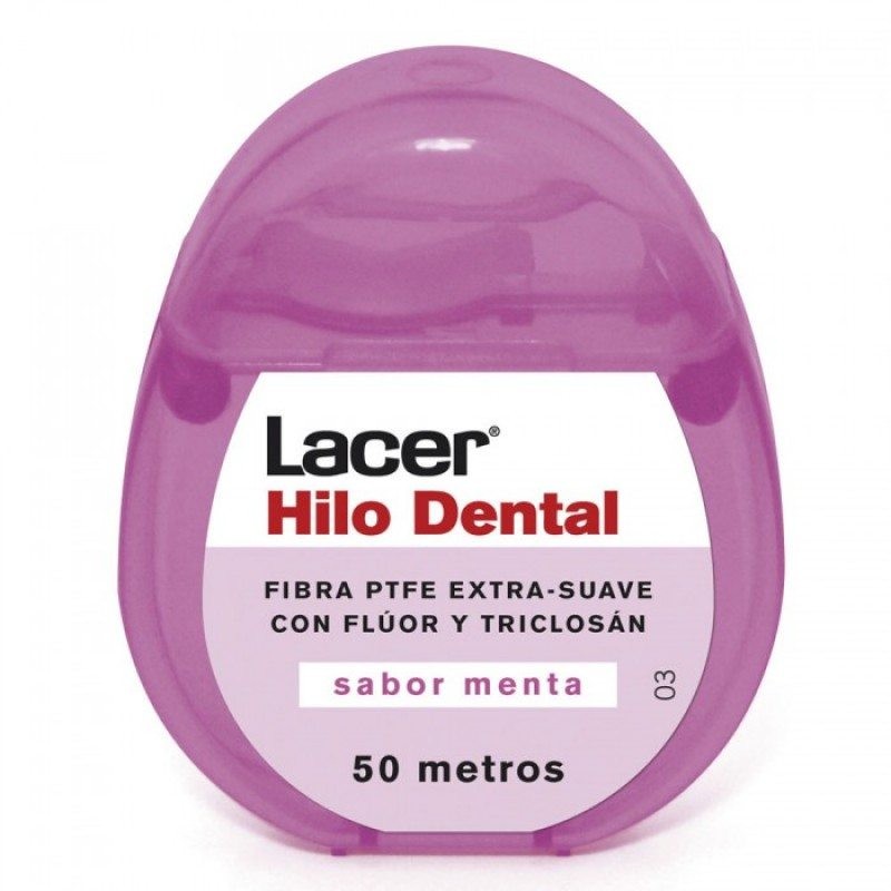 Lacer Hilo Dental PTFE Extra-Suave 50M