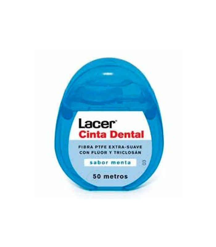 Lacer Cinta Dental PTFE Extra-Suave Sabor Menta 50M