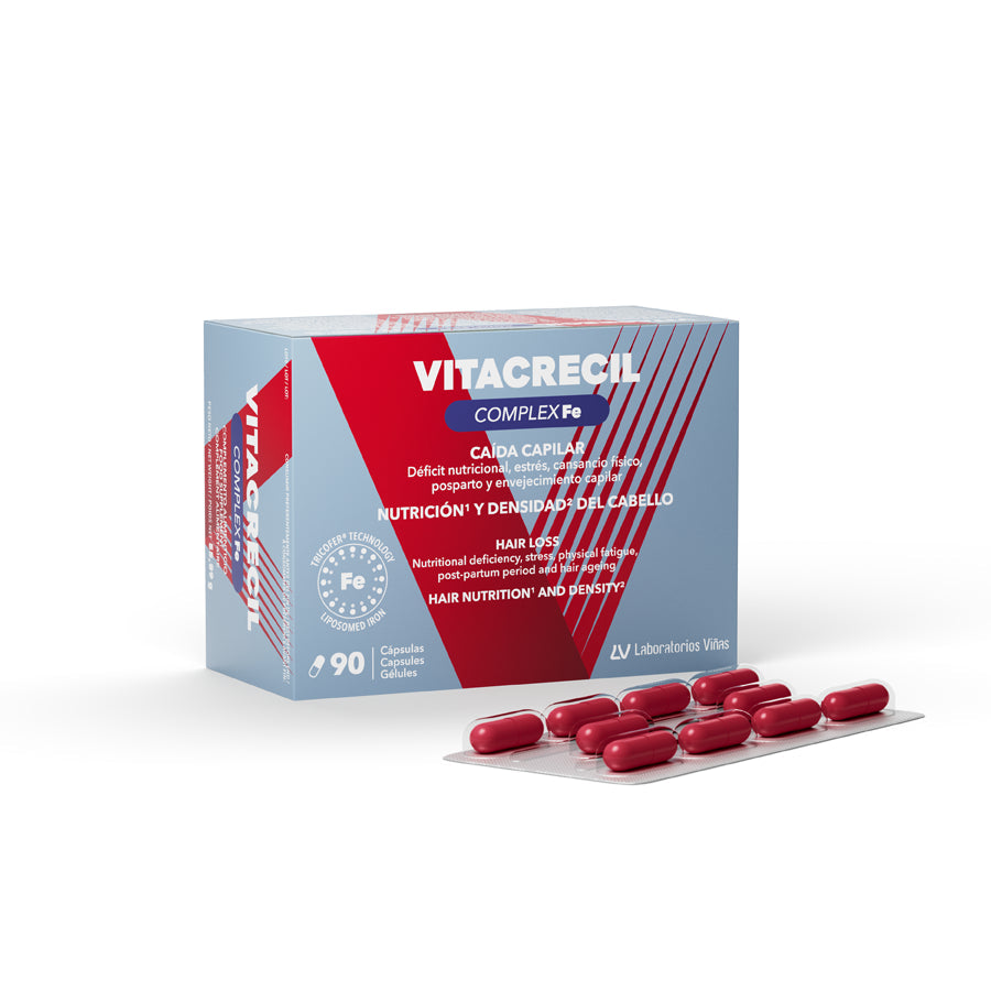 Vitacrecil Complex Fe Cápsulas 90 ud