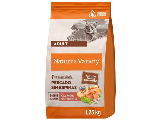 Nature's Variety No Grain Salmon Cat Food 1.25Kg