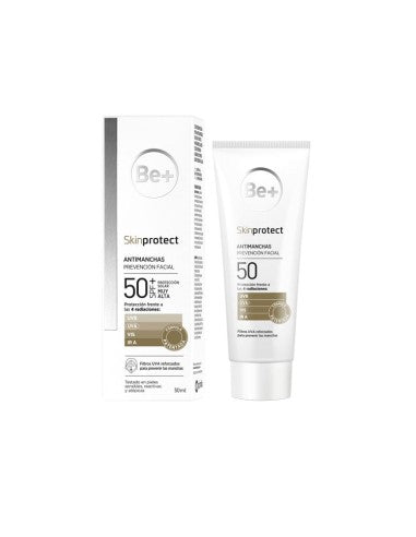 Be+ Skin Protect Antimanchas Prevenc Crema SPF50+ 50ml