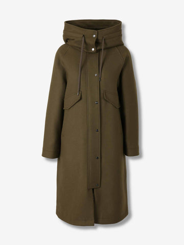 Abrigo Largo Capucha
