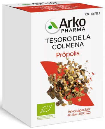 ARKOCÁPSULAS Própolis Bio 80 cápsulas