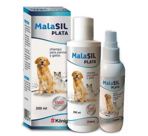 König Malasil Plata Champú Dermatológico para Mascotas 200ml