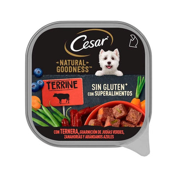 Cesar Natural Goodness Buey Alimento Húmedo 16 x 100g