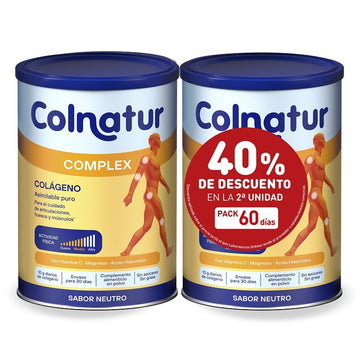 COLNATUR Complex Neutro Colágeno Soluble DUPLO 2x330g OFERTA UNIDADES LMITADAS