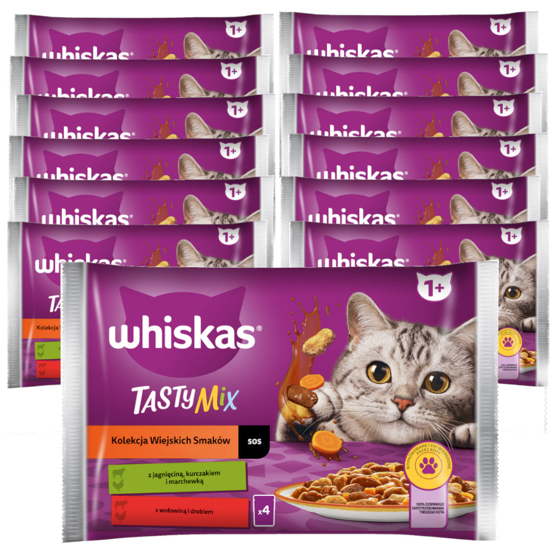 Whiskas Tasty Mix Country Collection Wet Food 52x85g