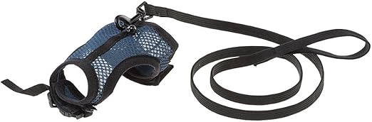 Ferplast Arnés Ajustable Nylon Negro 1 ud