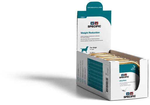 Specific CRW-1 Reducción de Peso Comida Húmeda 6 latas de 300g