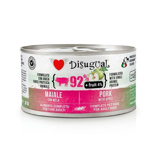 Disugual Fruit Pork with Apple Wet Food for Adult Dogs 150g