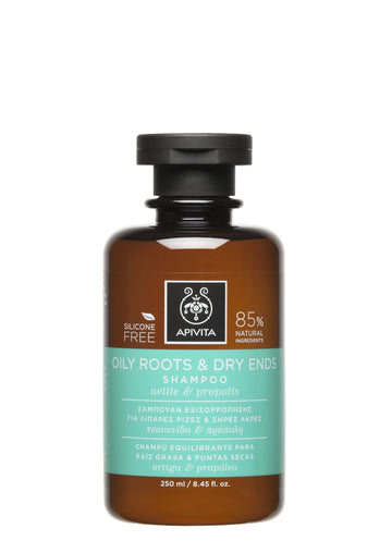 APIVITA Balancing Shampoo for Oily Roots and Dry Ends 250ml