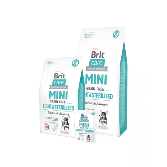 Brit Care Mini Grain Free Light Esterilizado 7Kg