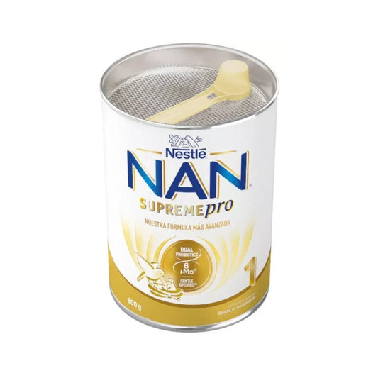 NAN Supreme Pro 1 Leche de Inicio para Lactantes en Polvo 800gr