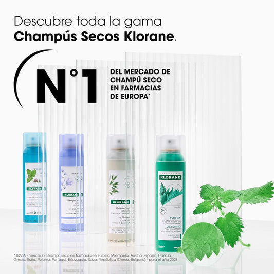 KLORANE Champú Seco con Ortiga 150 ml
