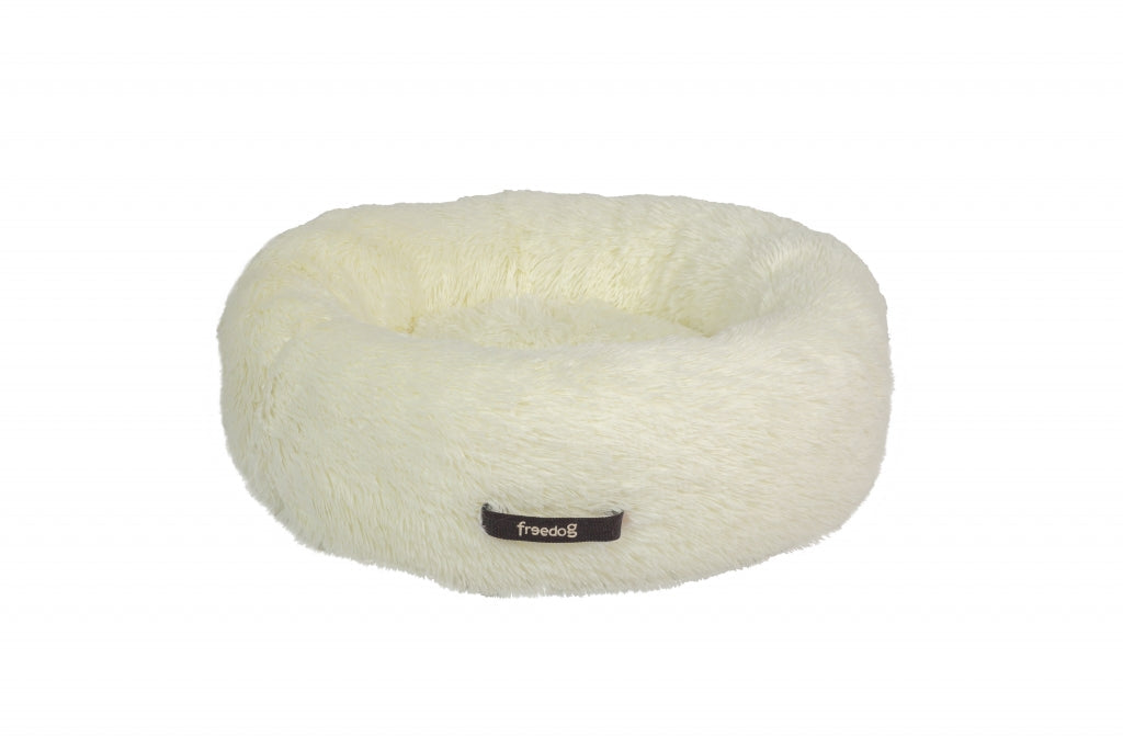 Freedog Donut White Anti-Stress Bed 100cm