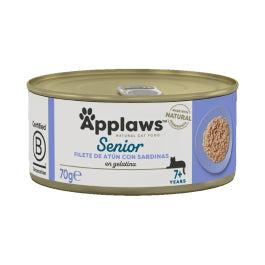 Applaws Tuna with Seaweed Wet Cat Food 70g, 24 units