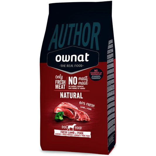 Ownat Author Fresh Cordero y Cerdo Pienso para Perros 3Kg