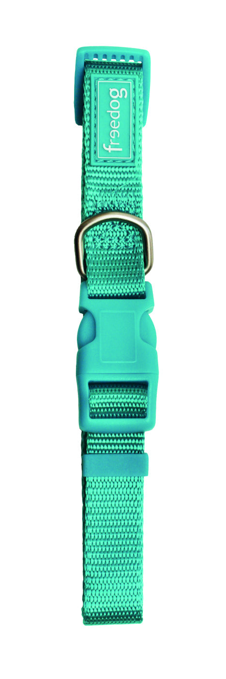 Freedog Collar Nylon Basic Turquesa 1 ud