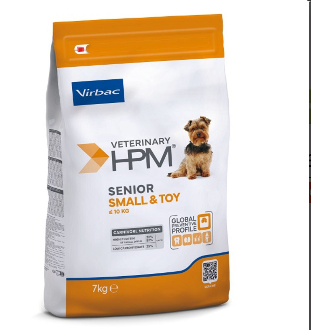 Virbac Veterinary HPM Senior Pequeños y Mini Pienso Sólido 7Kg