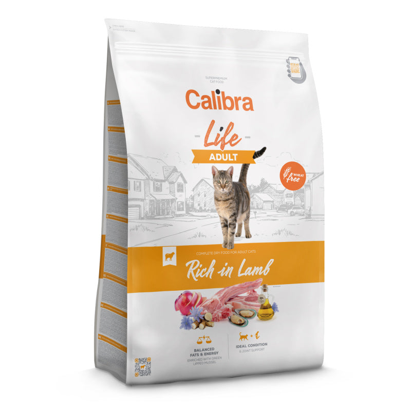 Calibra Cat Life Adult Cordero Comida Seca 1.5kg
