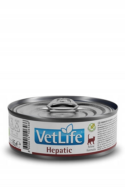 Farmina Vet Life Natural Diet Gato Hepático Lata 85g