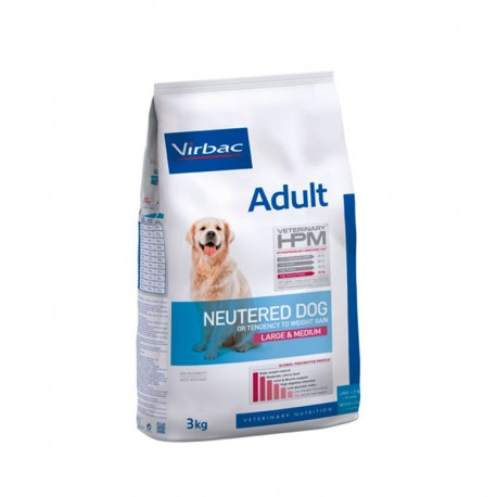 Virbac HPM Pienso Adulto Esterilizado Mediano-Grande 3Kg