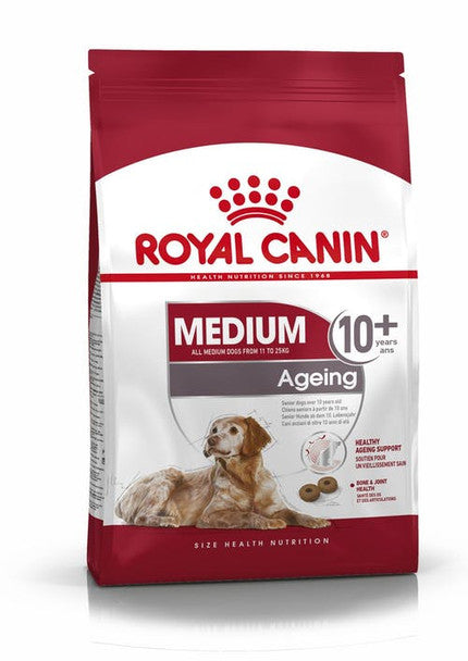 Royal Canin Medium Ageing 10+ Dry Dog Food 15Kg
