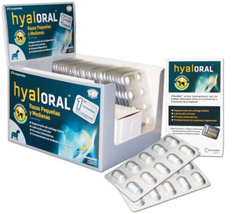 Pharmadiet Hyaloral Clasic Condroprotector Perro Raza Pequeña Mediana 270 cpr