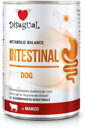 Disugual Diet Dog Intestinal Ternera Alimento Húmedo 400g