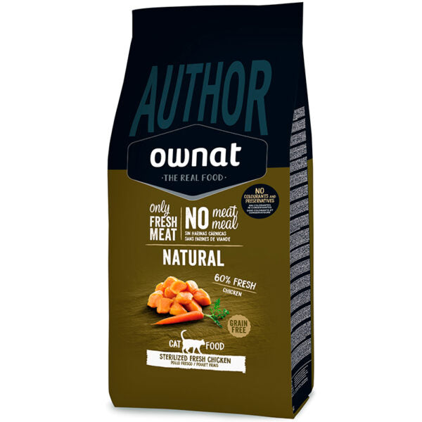 Ownat Author Sterilized Fresh Chicken Cat Food 1.5kg