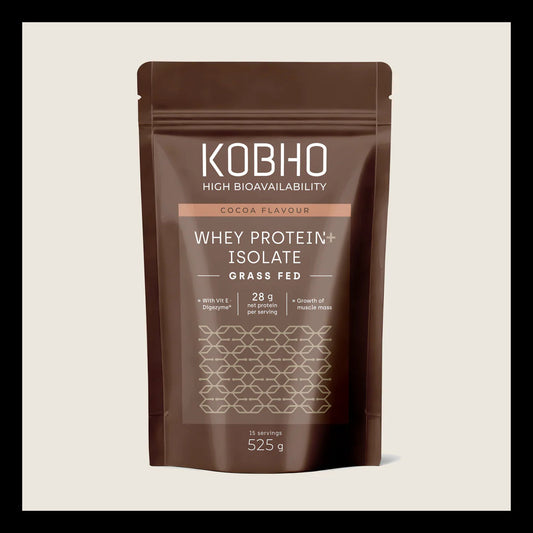 Kobho Proteína Whey Aislada Cacao 525g