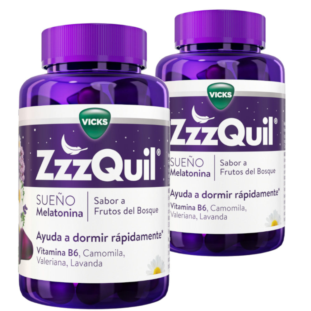 ZzzQuil Sueño Melatonina 2x60 Gummies