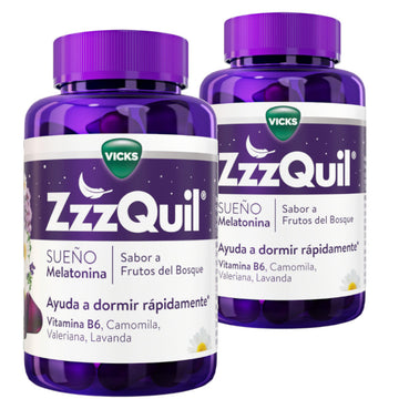 ZzzQuil Sueño Melatonina 2x60 Gummies
