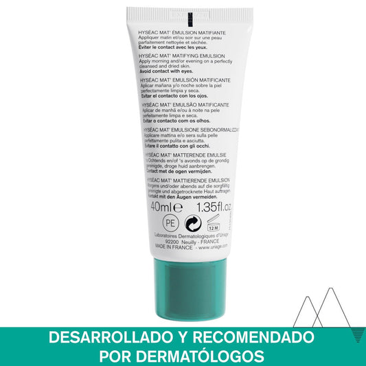 URIAGE Hyseac Emulsión Hidratante Matificante 40 ml
