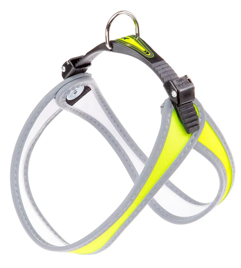 Ferplast Arnés Agila Sun 4 Posture para Perros Amarillo y Gris 1 ud